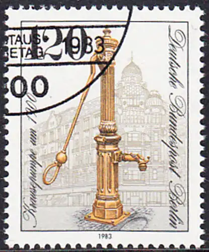 BERLIN 1983 Michel-Nummer 692 gestempelt EINZELMARKE (g)