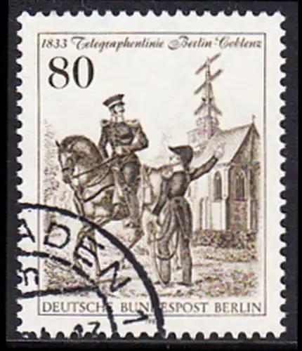 BERLIN 1983 Michel-Nummer 693 gestempelt EINZELMARKE (c)