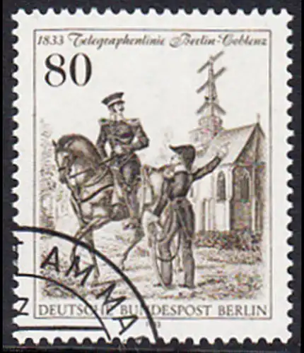 BERLIN 1983 Michel-Nummer 693 gestempelt EINZELMARKE (d)