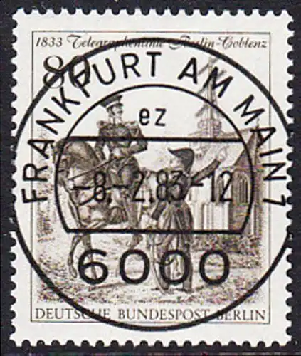 BERLIN 1983 Michel-Nummer 693 gestempelt EINZELMARKE (e)