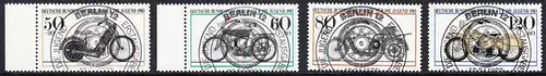 BERLIN 1983 Michel-Nummer 694-697 gestempelt SATZ(4) EINZELMARKEN (b)