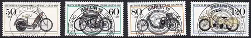 BERLIN 1983 Michel-Nummer 694-697 gestempelt SATZ(4) EINZELMARKEN (c)