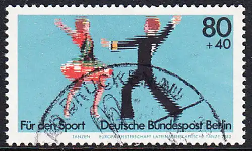 BERLIN 1983 Michel-Nummer 698 gestempelt EINZELMARKE (c)