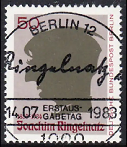 BERLIN 1983 Michel-Nummer 701 gestempelt EINZELMARKE (d)