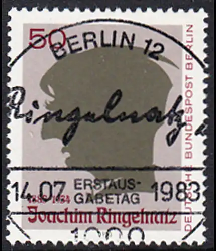 BERLIN 1983 Michel-Nummer 701 gestempelt EINZELMARKE (k)