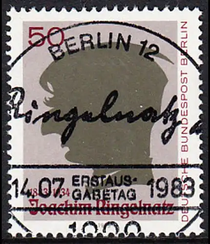 BERLIN 1983 Michel-Nummer 701 gestempelt EINZELMARKE (g)