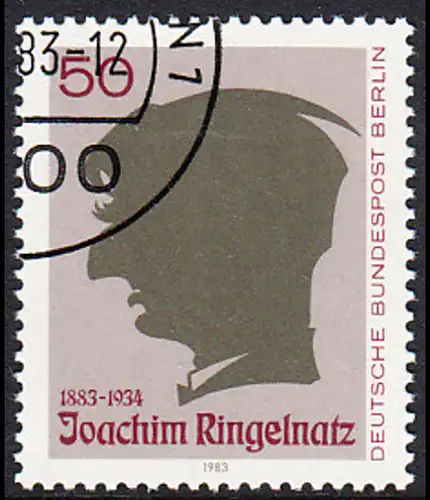 BERLIN 1983 Michel-Nummer 701 gestempelt EINZELMARKE (e)