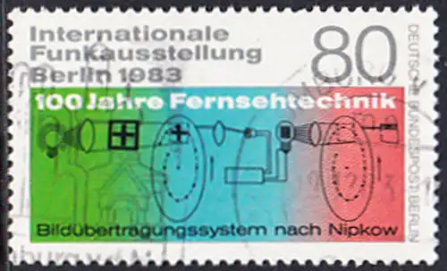 BERLIN 1983 Michel-Nummer 702 gestempelt EINZELMARKE (g)