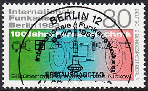 BERLIN 1983 Michel-Nummer 702 gestempelt EINZELMARKE (c)