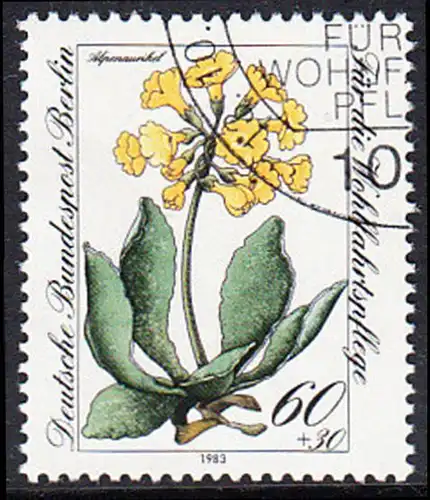 BERLIN 1983 Michel-Nummer 704 gestempelt EINZELMARKE (d)