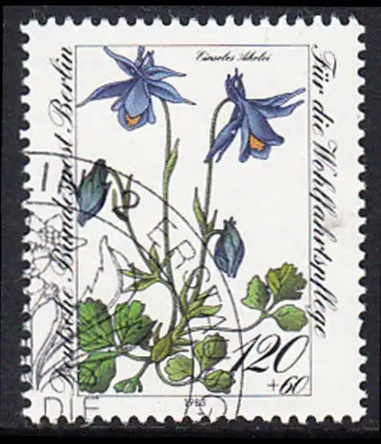 BERLIN 1983 Michel-Nummer 706 gestempelt EINZELMARKE (a)