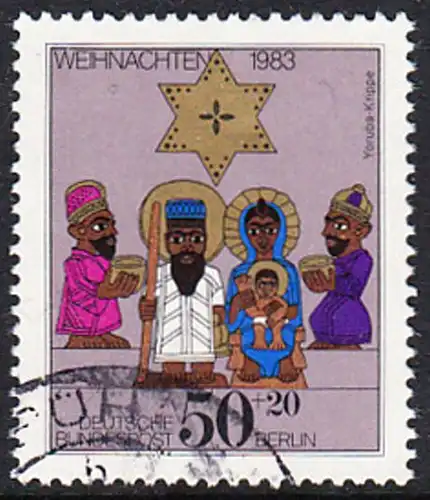 BERLIN 1983 Michel-Nummer 707 gestempelt EINZELMARKE (f)