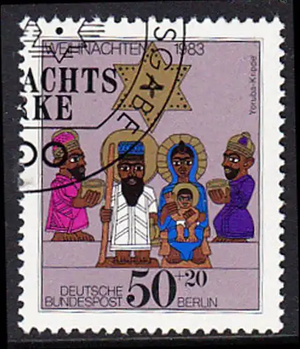 BERLIN 1983 Michel-Nummer 707 gestempelt EINZELMARKE (e)