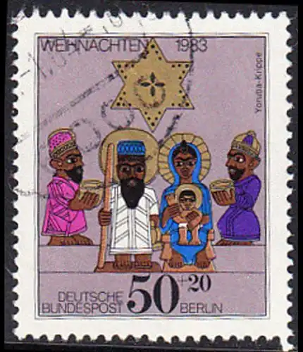 BERLIN 1983 Michel-Nummer 707 gestempelt EINZELMARKE (c)