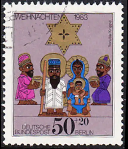 BERLIN 1983 Michel-Nummer 707 gestempelt EINZELMARKE (l)