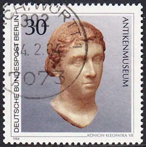BERLIN 1984 Michel-Nummer 708 gestempelt EINZELMARKE (u)