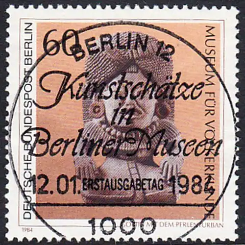BERLIN 1984 Michel-Nummer 710 gestempelt EINZELMARKE (a)