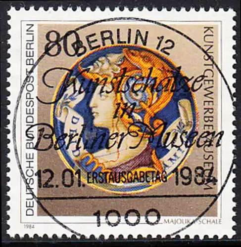BERLIN 1984 Michel-Nummer 711 gestempelt EINZELMARKE (e)