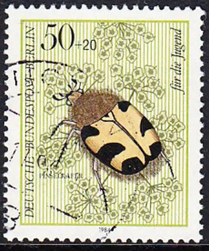 BERLIN 1984 Michel-Nummer 712 gestempelt EINZELMARKE (a)