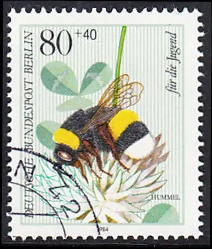 BERLIN 1984 Michel-Nummer 714 gestempelt EINZELMARKE (b)