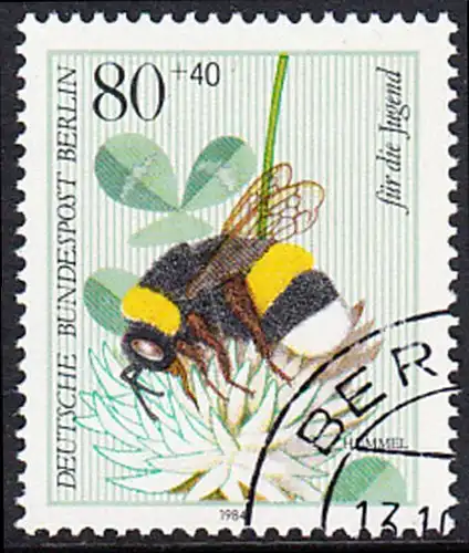 BERLIN 1984 Michel-Nummer 714 gestempelt EINZELMARKE (a)