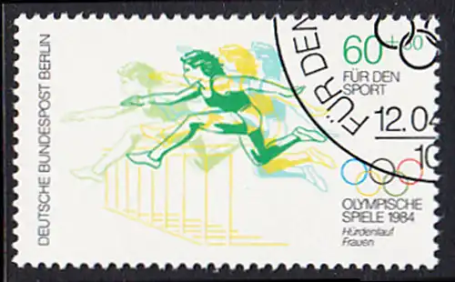 BERLIN 1984 Michel-Nummer 716 gestempelt EINZELMARKE (a)