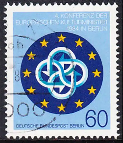 BERLIN 1984 Michel-Nummer 721 gestempelt EINZELMARKE (a)