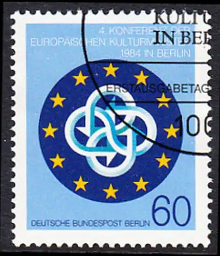 BERLIN 1984 Michel-Nummer 721 gestempelt EINZELMARKE (c)