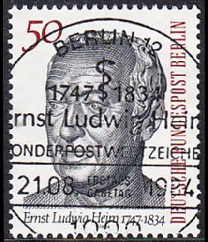 BERLIN 1984 Michel-Nummer 723 gestempelt EINZELMARKE (a)