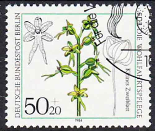 BERLIN 1984 Michel-Nummer 724 gestempelt EINZELMARKE (c)