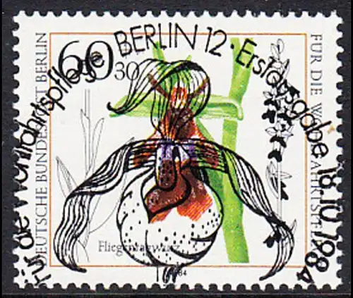 BERLIN 1984 Michel-Nummer 725 gestempelt EINZELMARKE (b)