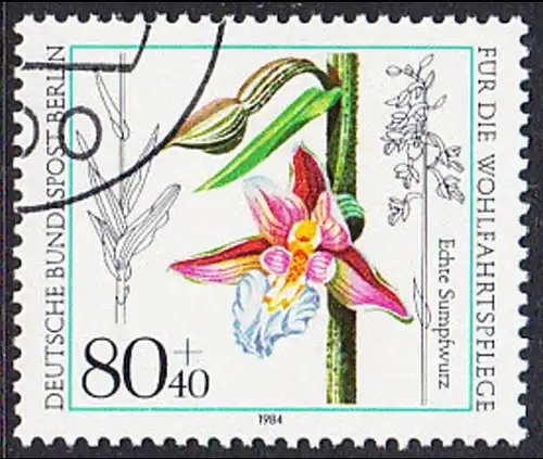 BERLIN 1984 Michel-Nummer 726 gestempelt EINZELMARKE (a)