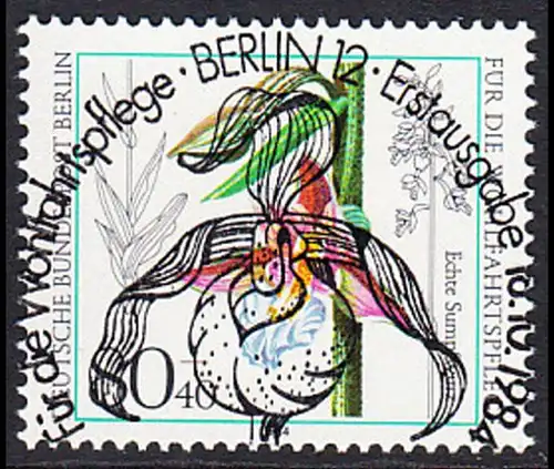 BERLIN 1984 Michel-Nummer 726 gestempelt EINZELMARKE (b)