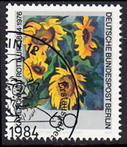 BERLIN 1984 Michel-Nummer 728 gestempelt EINZELMARKE (c)