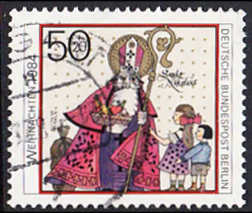 BERLIN 1984 Michel-Nummer 729 gestempelt EINZELMARKE (a)