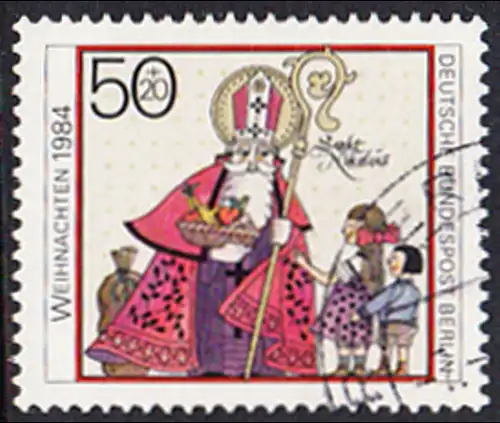 BERLIN 1984 Michel-Nummer 729 gestempelt EINZELMARKE (b)