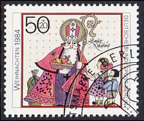 BERLIN 1984 Michel-Nummer 729 gestempelt EINZELMARKE (c)