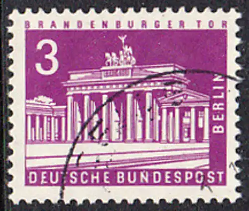 BERLIN 1963 Michel-Nummer 231 gestempelt EINZELMARKE (b)
