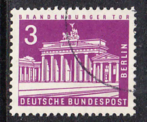 BERLIN 1963 Michel-Nummer 231 gestempelt EINZELMARKE (q_e)