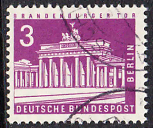 BERLIN 1963 Michel-Nummer 231 gestempelt EINZELMARKE (o_c)