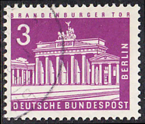 BERLIN 1963 Michel-Nummer 231 gestempelt EINZELMARKE (m_a)