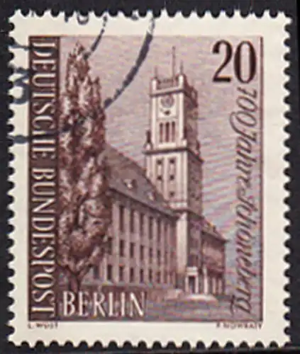 BERLIN 1964 Michel-Nummer 233 gestempelt EINZELMARKE (f)
