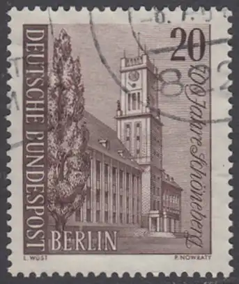 BERLIN 1964 Michel-Nummer 233 gestempelt EINZELMARKE (n)