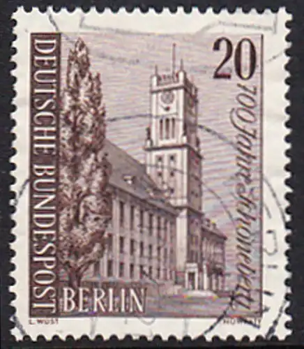 BERLIN 1964 Michel-Nummer 233 gestempelt EINZELMARKE (c)