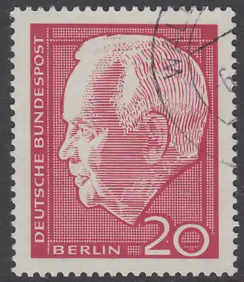 BERLIN 1964 Michel-Nummer 234 gestempelt EINZELMARKE (d)