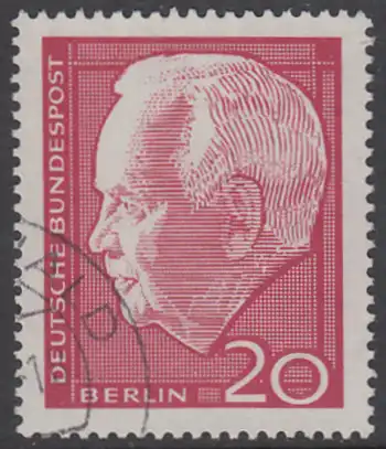 BERLIN 1964 Michel-Nummer 234 gestempelt EINZELMARKE (a)