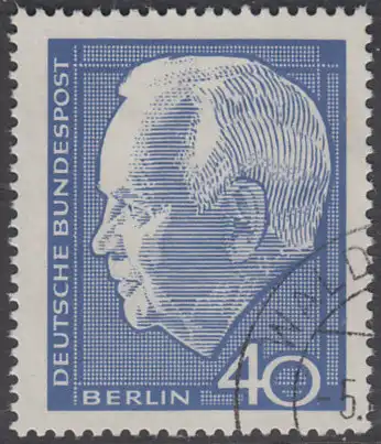 BERLIN 1964 Michel-Nummer 235 gestempelt EINZELMARKE (n)