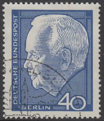 BERLIN 1964 Michel-Nummer 235 gestempelt EINZELMARKE (m)