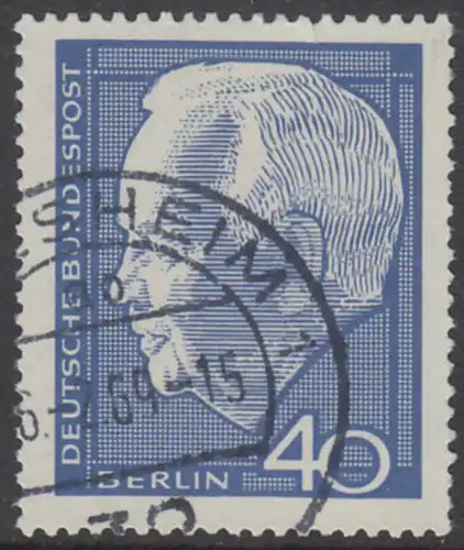 BERLIN 1964 Michel-Nummer 235 gestempelt EINZELMARKE (k)