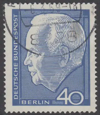 BERLIN 1964 Michel-Nummer 235 gestempelt EINZELMARKE (c)